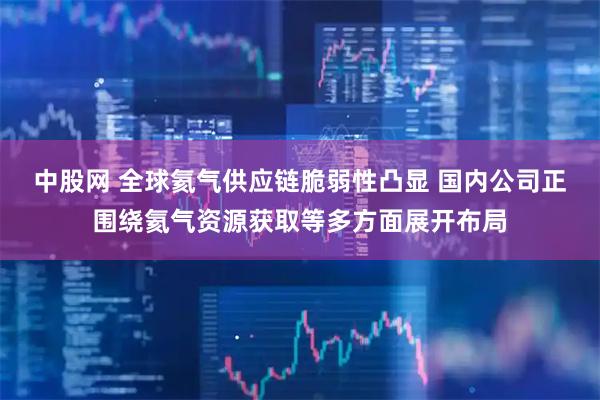 中股网 全球氦气供应链脆弱性凸显 国内公司正围绕氦气资源获取等多方面展开布局