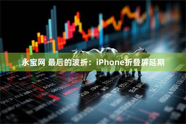 永宝网 最后的波折：iPhone折叠屏延期